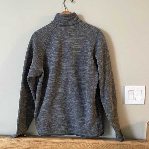 PATAGONIA Women's Sweater Fleece Quarter-Zip Jacket in Grey Size Medium - Picture 4 of 4